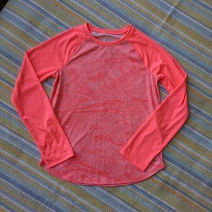 Girls Under Armour coral Loose long sleeve top YMD
